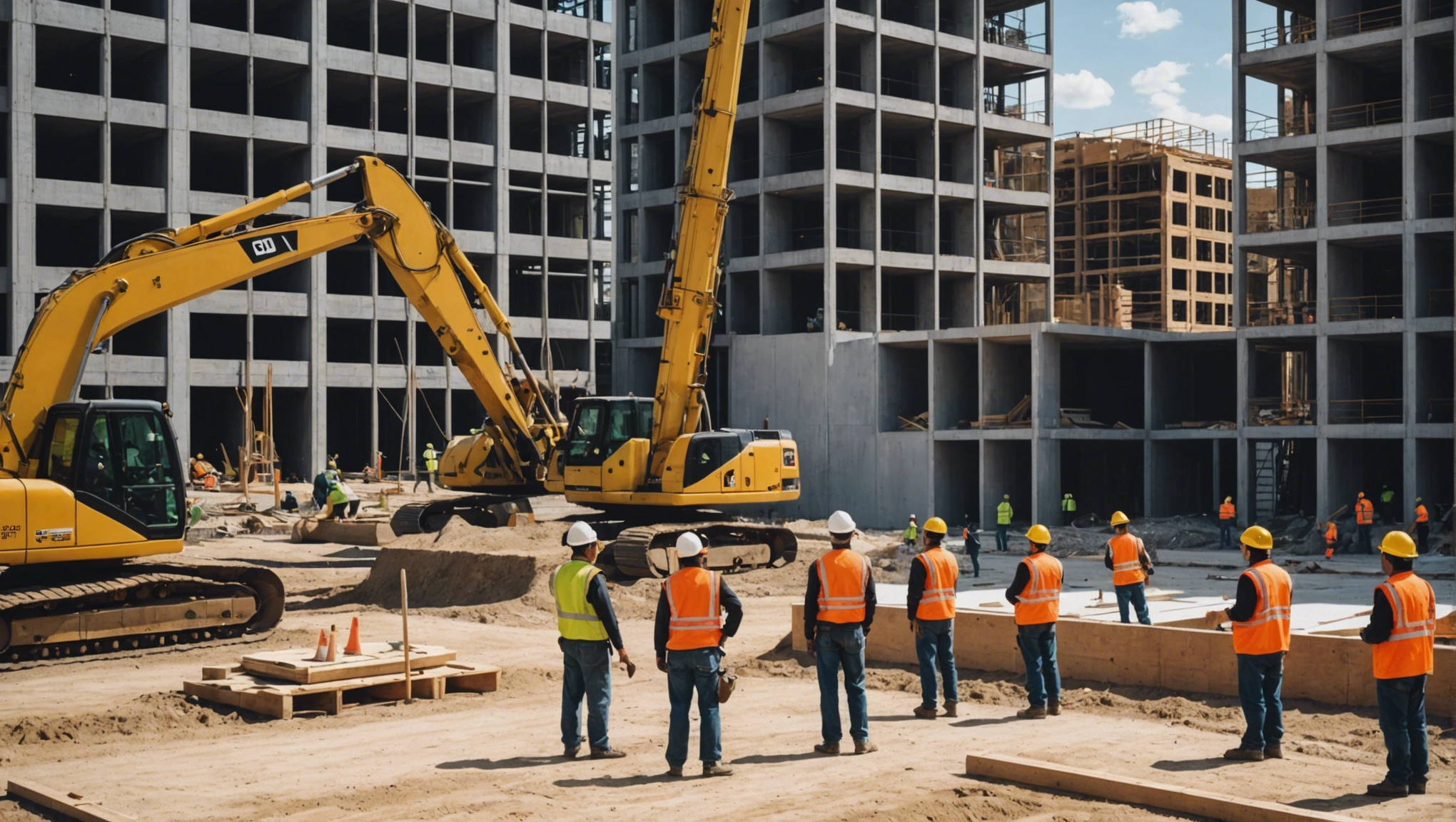 Étapes d'une construction en direct