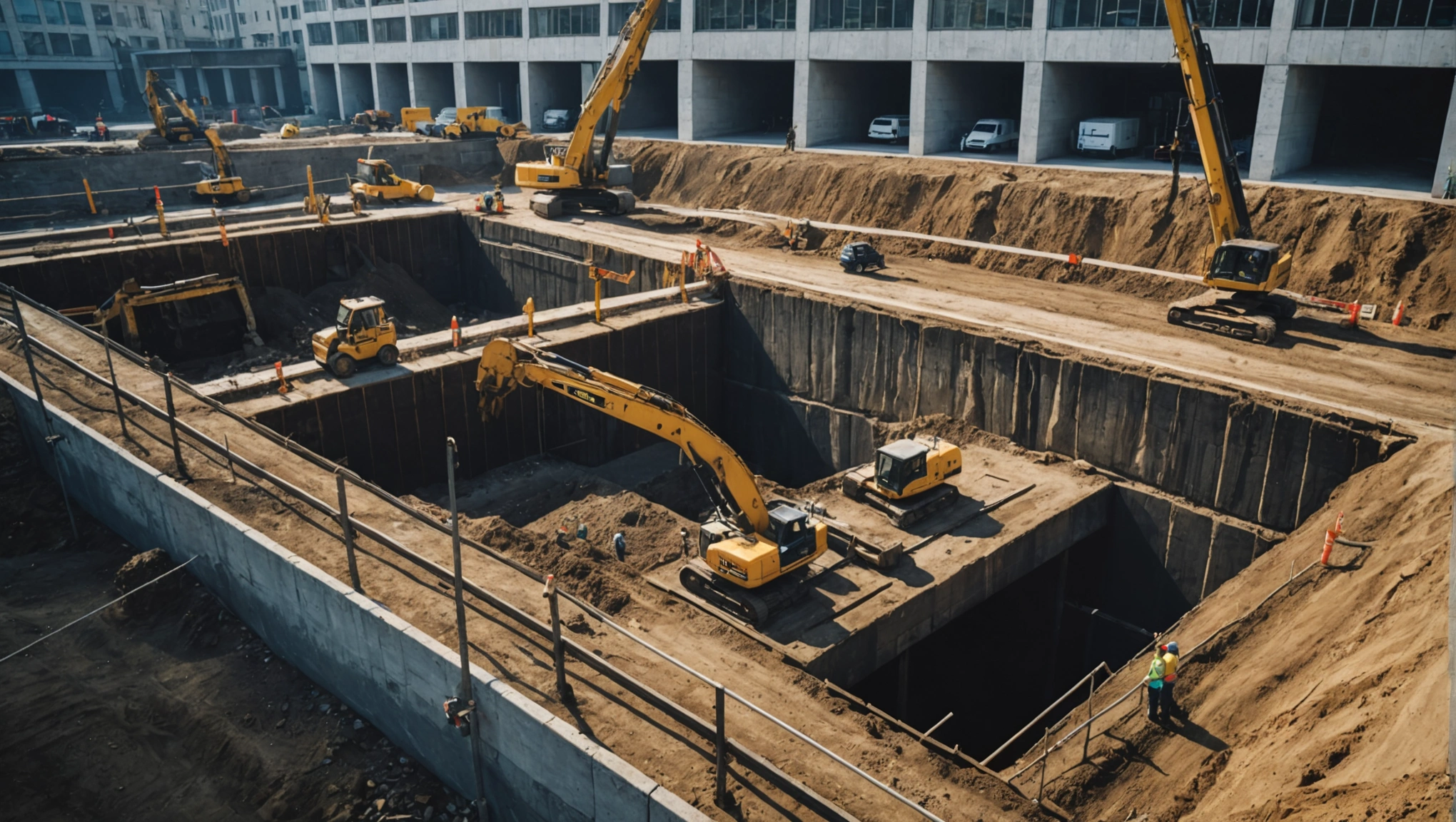 Fondations et travaux souterrains d'un pont