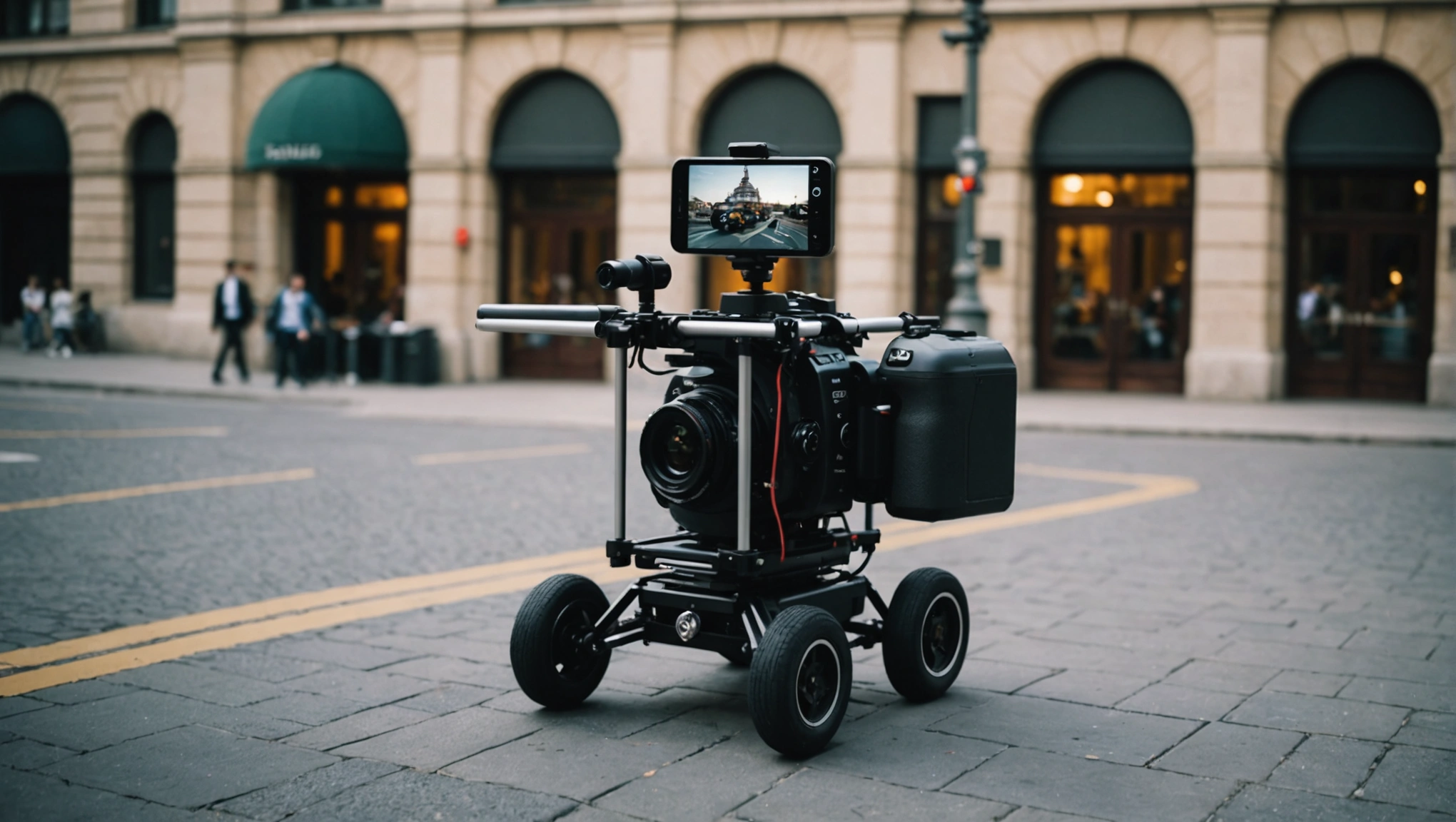Chariot motorisé pour timelapses